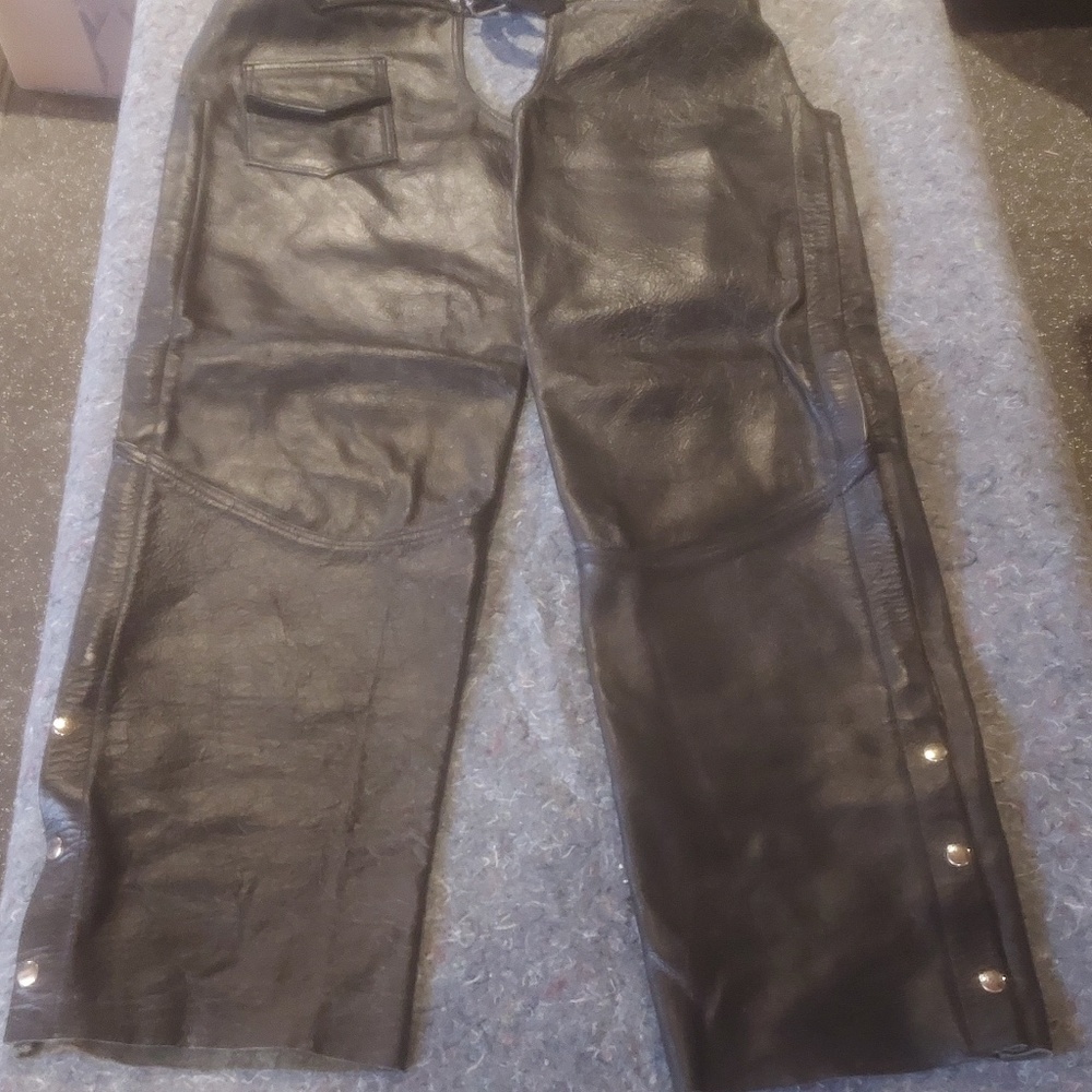 Vintage Genuine 100% Manzoor Leather Chaps
